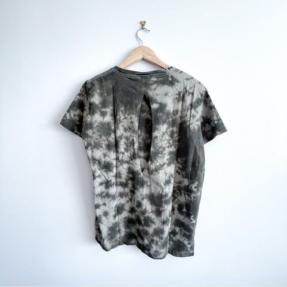 Pink VICTORIA'S SECRET Retro Tie Dye T-shirt Women's S Open Back Cotton - Picture 2 of 9